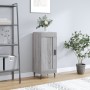 Aparador madera de ingeniería gris Sonoma 34,5x34x90 cm de vidaXL, Aparadores - Ref: Foro24-830466, Precio: 63,71 €, Descuent...