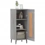 Aparador madera de ingeniería gris Sonoma 34,5x34x90 cm de vidaXL, Aparadores - Ref: Foro24-830466, Precio: 62,92 €, Descuent...