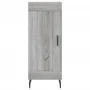 Aparador madera de ingeniería gris Sonoma 34,5x34x90 cm de vidaXL, Aparadores - Ref: Foro24-830466, Precio: 62,92 €, Descuent...