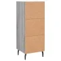 Aparador madera de ingeniería gris Sonoma 34,5x34x90 cm de vidaXL, Aparadores - Ref: Foro24-830466, Precio: 62,92 €, Descuent...