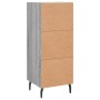 Aparador madera de ingeniería gris Sonoma 34,5x34x90 cm de vidaXL, Aparadores - Ref: Foro24-830466, Precio: 63,71 €, Descuent...