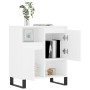 Aparador de madera contrachapada blanco 60x35x70 cm de vidaXL, Aparadores - Ref: Foro24-831196, Precio: 59,41 €, Descuento: %