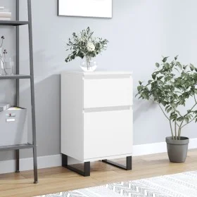 Aparador madera de ingeniería blanco 40x35x70 cm de vidaXL, Aparadores - Ref: Foro24-831164, Precio: 56,39 €, Descuento: %