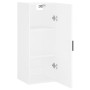 Armario de pared blanco 34,5x34x90 cm de vidaXL, Aparadores - Ref: Foro24-828852, Precio: 51,36 €, Descuento: %