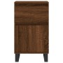 Aparadores 2 uds madera de ingeniería marrón roble 40x35x70 cm de vidaXL, Aparadores - Ref: Foro24-831179, Precio: 72,45 €, D...