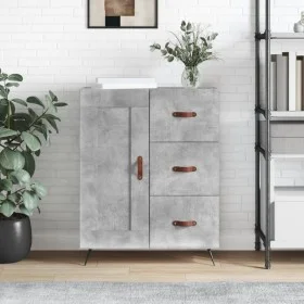 Betongraues Sideboard aus Holzwerkstoff, 69,5 x 34 x 90 cm von vidaXL, Sideboards - Ref: Foro24-830232, Preis: 74,64 €, Rabat...