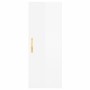 Armario de pared blanco brillante 34,5x34x90 cm de vidaXL, Aparadores - Ref: Foro24-828838, Precio: 50,78 €, Descuento: %