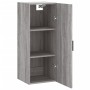 Armario de pared gris Sonoma 34,5x34x90 cm de vidaXL, Aparadores - Ref: Foro24-828858, Precio: 47,36 €, Descuento: %