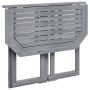 Mesa plegable de balcón madera de acacia maciza 90x50x74 cm en Mesas de jardín | Comprar online en Foru.es
