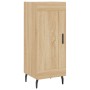 Aparador madera contrachapada color roble Sonoma 34,5x34x90 cm de vidaXL, Aparadores - Ref: Foro24-830463, Precio: 65,35 €, D...