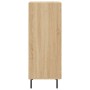 Aparador madera contrachapada color roble Sonoma 34,5x34x90 cm de vidaXL, Aparadores - Ref: Foro24-830463, Precio: 65,35 €, D...