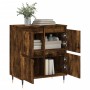 Aparador madera contrachapada color roble ahumado 60x35x70 cm de vidaXL, Aparadores - Ref: Foro24-831209, Precio: 66,11 €, De...