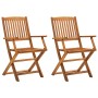 Sillas de jardín plegables 2 unidades madera maciza de acacia en Sillas de jardín | Comprar online en Foru.es