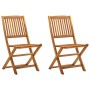 Sillas de jardín plegables 2 unidades madera maciza de acacia en Sillas de jardín | Comprar online en Foru.es