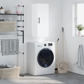 White wall cabinet 34.5x34x90 cm by vidaXL, Sideboards - Ref: Foro24-828876, Price: 51,76 €, Discount: %