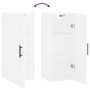 Armario de pared blanco 34,5x34x90 cm de vidaXL, Aparadores - Ref: Foro24-828876, Precio: 52,47 €, Descuento: %