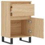 Aparadores 2 uds madera de ingeniería roble Sonoma 40x35x70 cm de vidaXL, Aparadores - Ref: Foro24-831171, Precio: 82,91 €, D...
