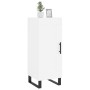 Aparador madera de ingeniería blanco 34,5x34x90 cm de vidaXL, Aparadores - Ref: Foro24-830468, Precio: 64,96 €, Descuento: %