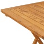 Mesa plegable de jardín de madera maciza de acacia 70x70x75 cm en Mesas de jardín | Comprar online en Foru.es