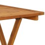Mesa plegable de jardín de madera maciza de acacia 70x70x75 cm en Mesas de jardín | Comprar online en Foru.es