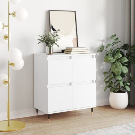 Aparador de madera contrachapada blanco 60x35x70 cm de vidaXL, Aparadores - Ref: Foro24-831204, Precio: 70,07 €, Descuento: %