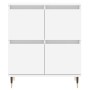 Aparador de madera contrachapada blanco 60x35x70 cm de vidaXL, Aparadores - Ref: Foro24-831204, Precio: 70,07 €, Descuento: %