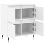 Aparador de madera contrachapada blanco 60x35x70 cm de vidaXL, Aparadores - Ref: Foro24-831204, Precio: 70,07 €, Descuento: %