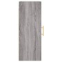 Armario de pared gris Sonoma 34,5x34x90 cm de vidaXL, Aparadores - Ref: Foro24-828850, Precio: 47,84 €, Descuento: %