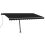 Toldo de pie automático gris antracita 400x300 cm en Toldos | Comprar online en Foru.es