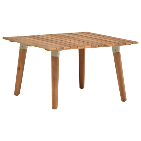 Mesa de centro de jardín madera maciza de acacia 60x60x36 cm en Mesas de jardín | Comprar online en Foru.es