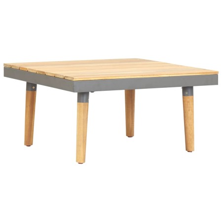 Mesa de centro de jardín madera maciza de acacia 60x60x31,5 cm en Mesas de centro | Comprar online en Foru.es