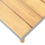 Mesa de centro de jardín madera maciza de acacia 60x60x31,5 cm en Mesas de centro | Comprar online en Foru.es