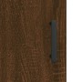 Armario de pared madera de ingeniería marrón roble 60x31x60 cm de vidaXL, Taquillas y armarios de almacenamiento - Ref: Foro2...