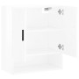 Armario de pared madera de ingeniería blanco brillo 60x31x70 cm de vidaXL, Taquillas y armarios de almacenamiento - Ref: Foro...