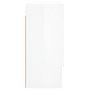 Armario de pared madera de ingeniería blanco brillo 60x31x70 cm de vidaXL, Taquillas y armarios de almacenamiento - Ref: Foro...