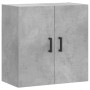 Armario de pared madera de ingeniería gris hormigón 60x31x60 cm de vidaXL, Taquillas y armarios de almacenamiento - Ref: Foro...
