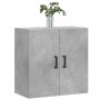 Armario de pared madera de ingeniería gris hormigón 60x31x60 cm de vidaXL, Taquillas y armarios de almacenamiento - Ref: Foro...