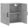 Armario de pared madera de ingeniería gris hormigón 60x31x60 cm de vidaXL, Taquillas y armarios de almacenamiento - Ref: Foro...