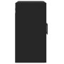 Armario de pared madera de ingeniería negro 60x31x60 cm de vidaXL, Taquillas y armarios de almacenamiento - Ref: Foro24-82997...
