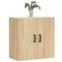 Sonoma oak engineered wood wall cabinet 60x31x60 cm by vidaXL, Lockers and storage cabinets - Ref: Foro24-829967, Price: 54,5...