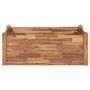 Arriate de madera maciza de acacia 110x60x44 cm en Macetas y jardineras | Comprar online en Foru.es