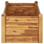 Arriate de madera maciza de acacia 110x60x44 cm en Macetas y jardineras | Comprar online en Foru.es