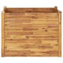 Arriate de madera maciza de acacia 110x60x84 cm en Macetas y jardineras | Comprar online en Foru.es