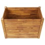 Arriate de madera maciza de acacia 110x60x84 cm en Macetas y jardineras | Comprar online en Foru.es