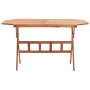 Mesa de jardín plegable madera maciza de acacia 135x85x75 cm en Mesas de jardín | Comprar online en Foru.es