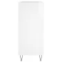 Sperrholz-Disc-Gehäuse glänzend weiß 84,5x38x89 cm von vidaXL, CD- und DVD-Speicher - Ref: Foro24-831774, Preis: 75,69 €, Rab...