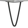 Mueble discos madera contrachapada gris hormigón 84,5x38x89 cm de vidaXL, Almacenamiento para CD y DVD - Ref: Foro24-831776, ...