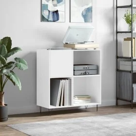 Weißer Plattenschrank aus Sperrholz, 84,5 x 38 x 89 cm von vidaXL, CD- und DVD-Speicher - Ref: Foro24-831772, Preis: 66,14 €,...
