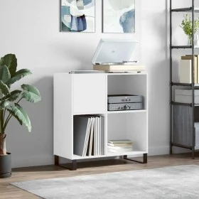Weißer Plattenschrank aus Sperrholz, 84,5 x 38 x 89 cm von vidaXL, CD- und DVD-Speicher - Ref: Foro24-831780, Preis: 82,73 €,...