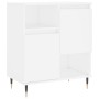 Aparador de madera contrachapada blanco 60x35x70 cm de vidaXL, Aparadores - Ref: Foro24-831180, Precio: 57,05 €, Descuento: %